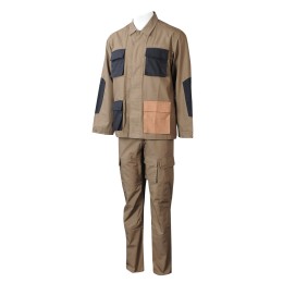 D346 Manufacturing Men's Long Sleeve Industrial Uniform Suit Customized Contrasting Color Pocket Lapel Jacket Double Side Big Pocket Straight Pants Industrial Uniform Center 100% Cotton   thermal overalls   vintage coveralls   D346 Manufacturing Men's Long Sleeve Industrial Uniform Suit Customized Contrasting Color Pocket Lapel Jacket Double Side Big Pocket Straight Pants Industrial Uniform Center 100% Cotton   thermal overalls   vintage coveralls